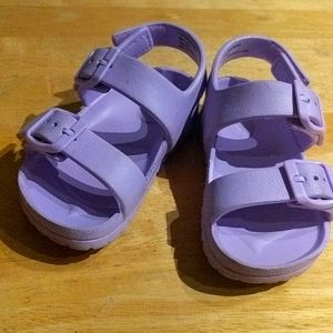 Toddler Girl's 7 Molded Sandals - Lavender